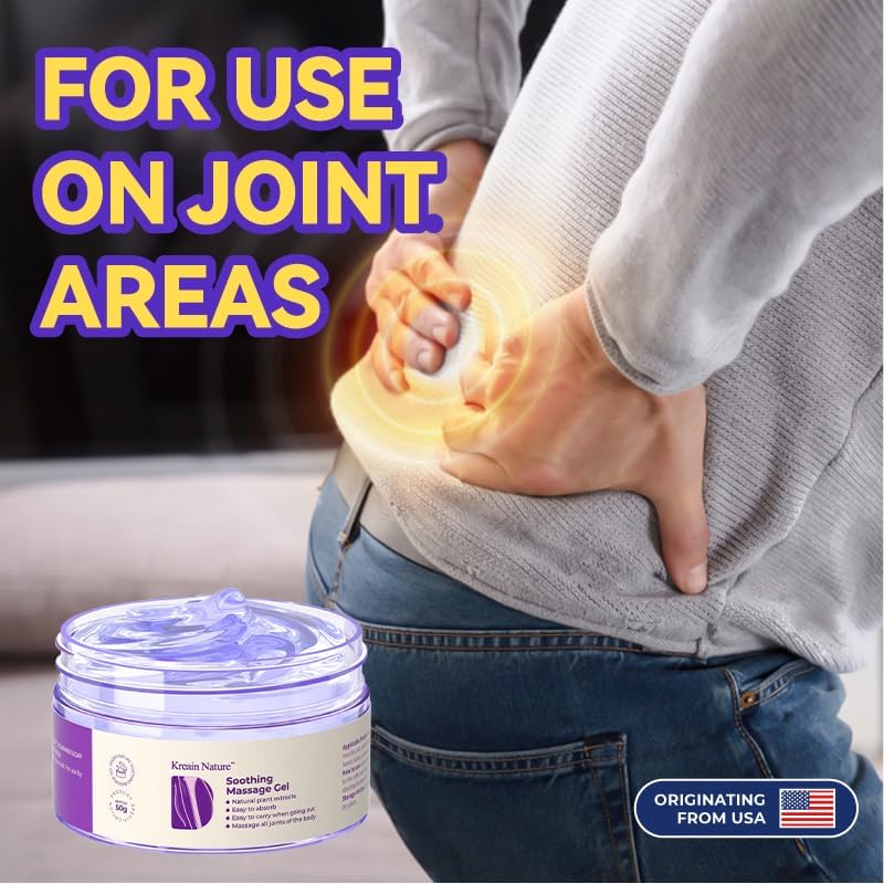 KREAIN Joint Pain Relief Purple Gel