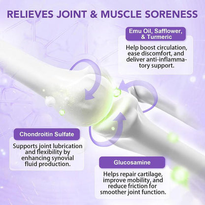 KREAIN Joint Pain Relief Purple Gel