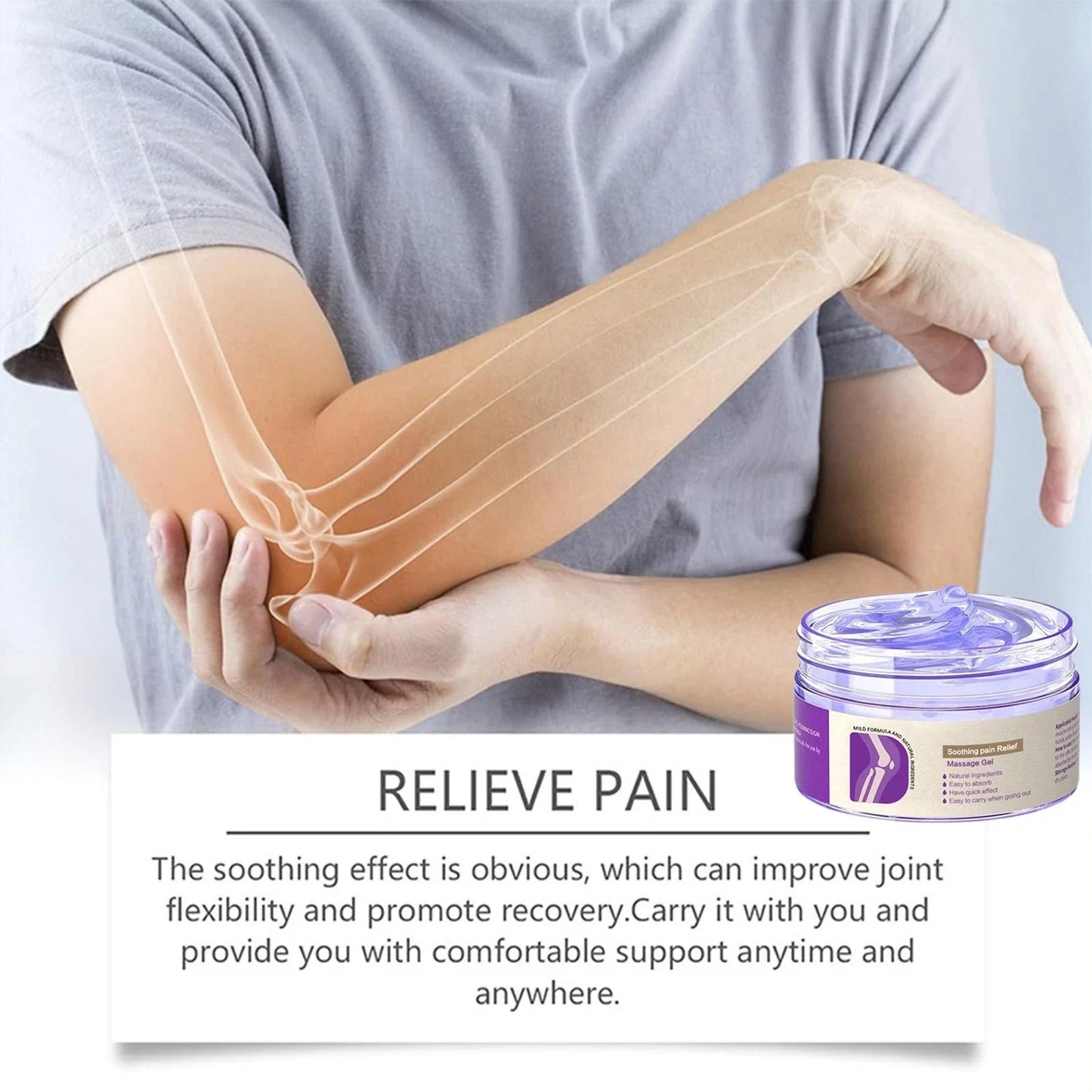 KREAIN Joint Pain Relief Purple Gel